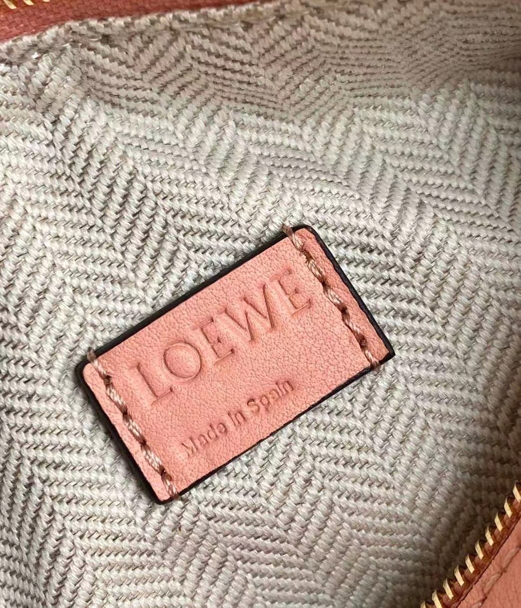 Loewe Puzzle Mini Bag In Blossom Calfskin