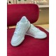 Dior One Sneakers in White and Gold Oblique Perforated Calfskin