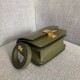 Celine Classic Box Small Bag In Army Green Box Calfskin