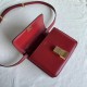 Celine Classic Box Small Bag In Red Box Calfskin