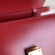 Celine Classic Box Small Bag In Red Box Calfskin