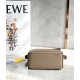 Loewe Puzzle Mini Bag In Sandy Grained Calfskin