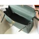 Hermes Kelly 28cm Retourne Bag in Vert Amande Clemence Leather GHW