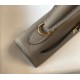 Hermes Kelly 28cm Sellier Bag in Gris Asphalt Epsom Calfskin GHW