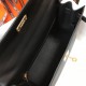 Hermes Kelly 28cm Sellier Bag in Black Epsom Calfskin GHW