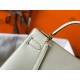 Hermes Kelly 28cm Sellier Bag in Craie Epsom Calfskin GHW