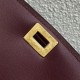 Celine Classic Box Teen Bag In Burgundy Box Calfskin