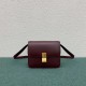 Celine Classic Box Teen Bag In Burgundy Box Calfskin