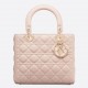 Dior Lady Dior Medium Bag In Powder Lambskin