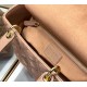 Dior Lady Dior Medium Bag In Blush Cannage Lambskin