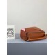 Loewe Puzzle Mini Bag In Brown/Camel/Pink Calfskin