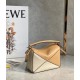 Loewe Puzzle Mini Bag In Dune/Warm Desert Calfskin