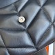 Saint Laurent Puffer Toy All Black Bag In Quilted Lambskin