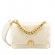 Bvlgari Serpenti Cabochon Mini Bag In White Calfskin