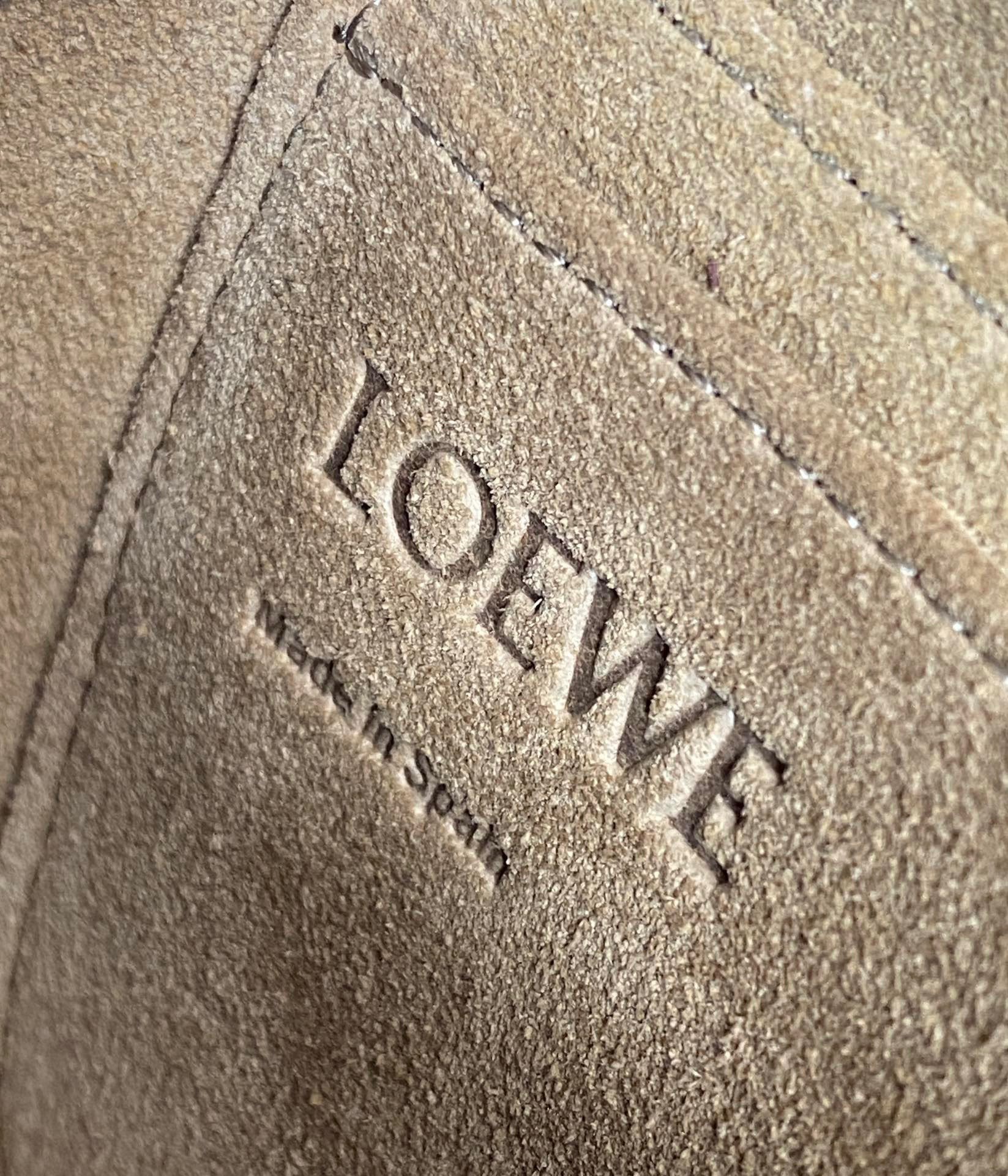 Loewe Mini Gate Dual Bag In Plumrose Calfskin