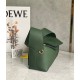 Loewe Puzzle Hobo Bag In Vintage Khaki Nappa Calfskin