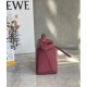 Loewe Puzzle Mini Bag In Plumrose Satin Calfskin