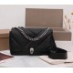 Bvlgari Serpenti Cabochon Small Bag In Black Calfskin