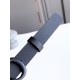 Dior Saddle 20MM Belt In Black Matte Calfskin