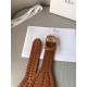 Dior 30 Montaigne 40MM Belt In Camel Calfskin