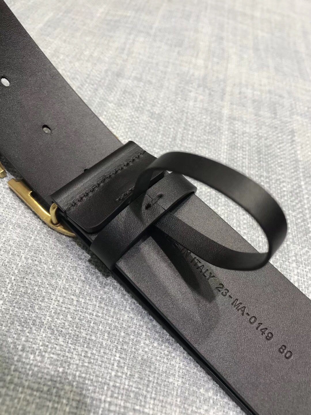 Dior 30 Montaigne 35MM Belt In Black Smooth Calfskin