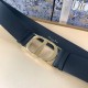 Dior 30 Montaigne 40MM Belt In Black Smooth Calfskin