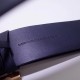 Dior Diorquake 55MM Belt In Dark Blue Calfskin