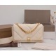 Bvlgari Serpenti Cabochon Medium Bag In White Calfskin