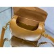 Dior Bobby Small Bag In Brown Box Calfskin