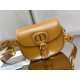 Dior Bobby Small Bag In Brown Box Calfskin