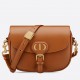 Dior Bobby Medium Bag In Brown Box Calfskin