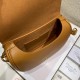 Dior Bobby Medium Bag In Brown Box Calfskin