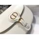 Dior Bobby Medium Bag In White Box Calfskin