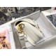 Dior Bobby Medium Bag In White Box Calfskin