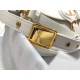 Dior Bobby Medium Bag In White Box Calfskin