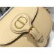 Dior Bobby Medium Bag In Beige Grained Calfskin