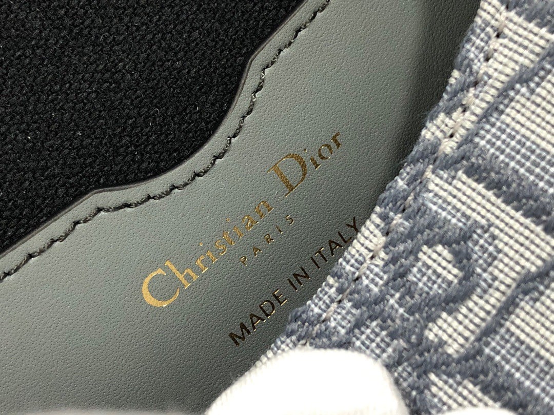 Dior Bobby Medium Bag In Grey Dior Oblique Jacquard