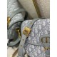 Dior Bobby Medium Bag In Grey Dior Oblique Jacquard