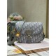 Dior Bobby Medium Bag In Grey Dior Oblique Jacquard