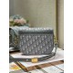 Dior Bobby Medium Bag In Grey Dior Oblique Jacquard