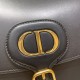 Dior Bobby Large Bag In Black Box Calfskin