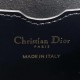 Dior Bobby Large Bag In Black Box Calfskin