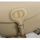 Dior Bobby Large Bag In Beige Grained Calfskin