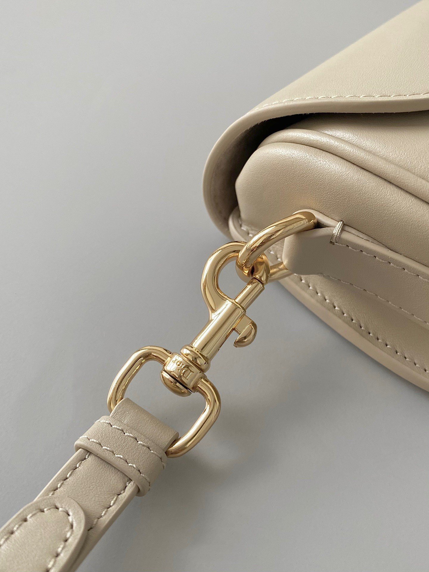 Dior Bobby East-West Bag In Beige Box Calfskin