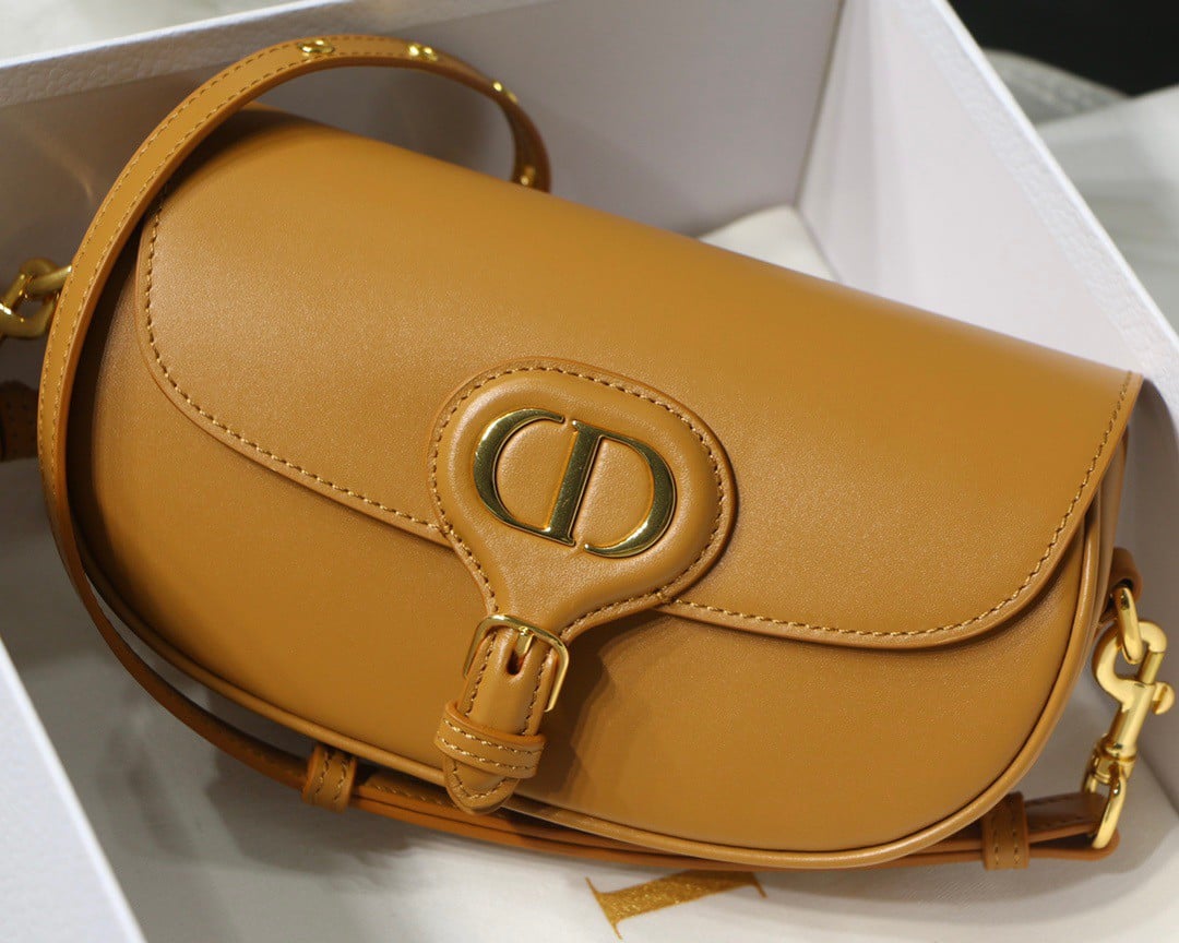 Dior Bobby East-West Bag In Brown Box Calfskin