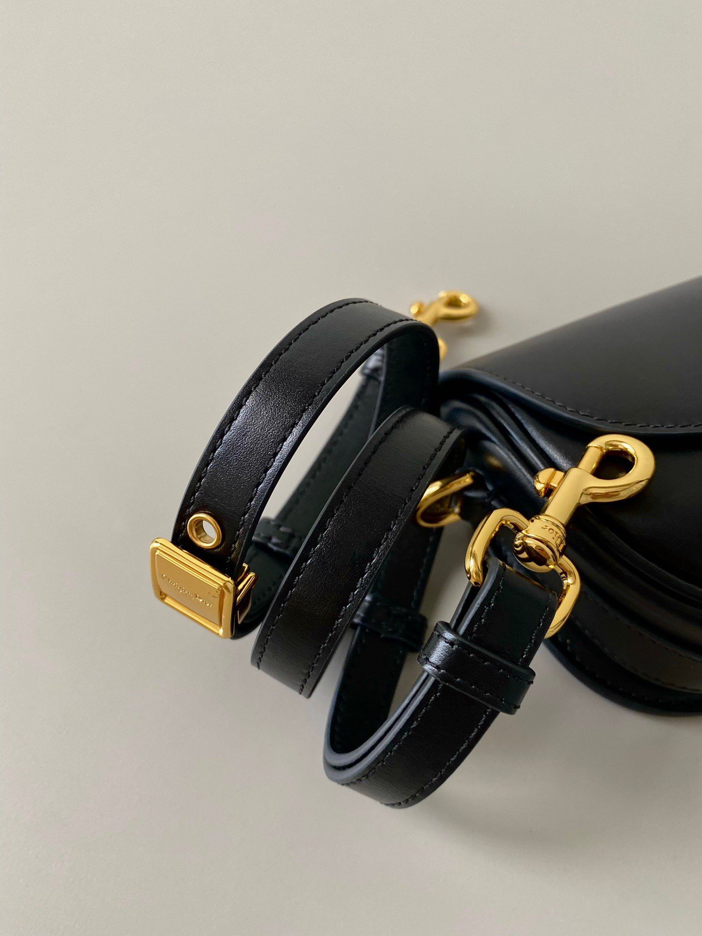 Dior Bobby East-West Bag In Black Box Calfskin