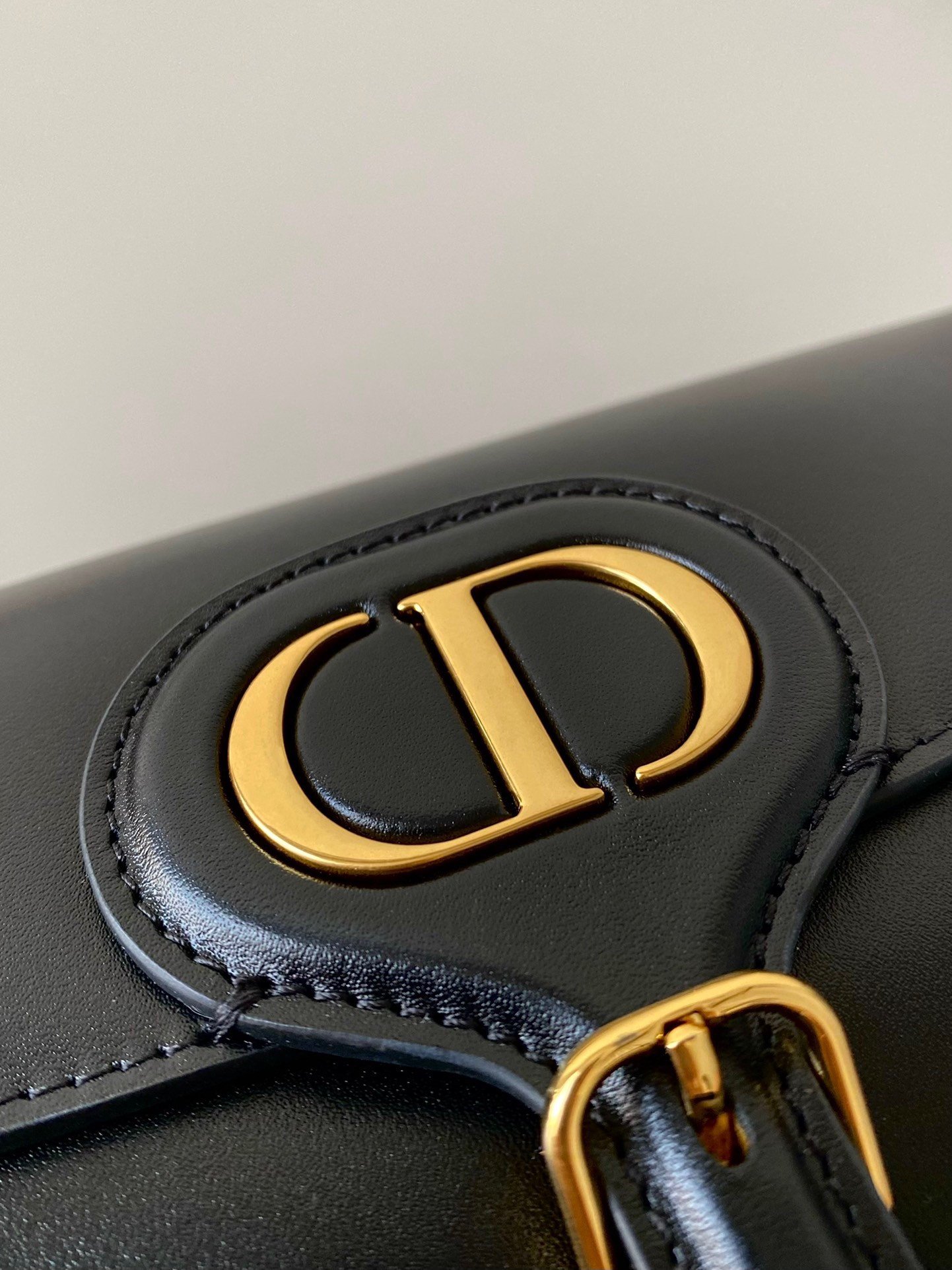 Dior Bobby East-West Bag In Black Box Calfskin