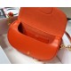 Dior Bobby East-West Bag In Orange Box Calfskin