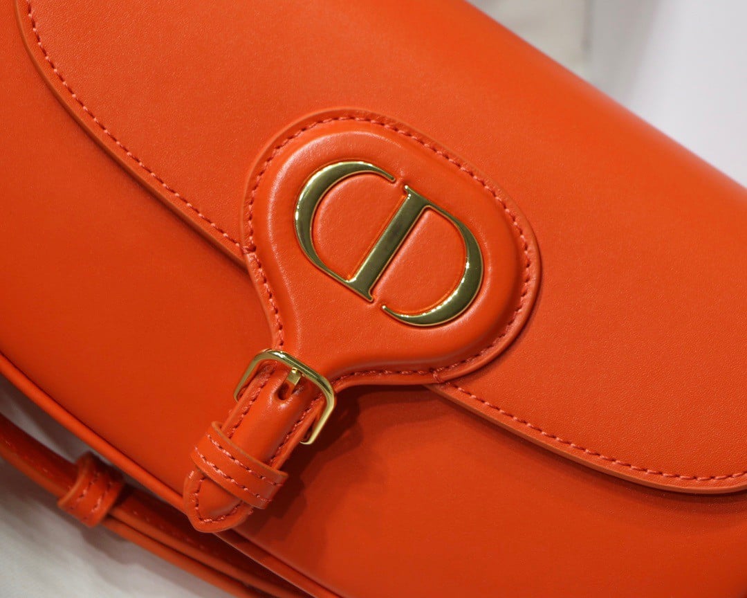 Dior Bobby East-West Bag In Orange Box Calfskin