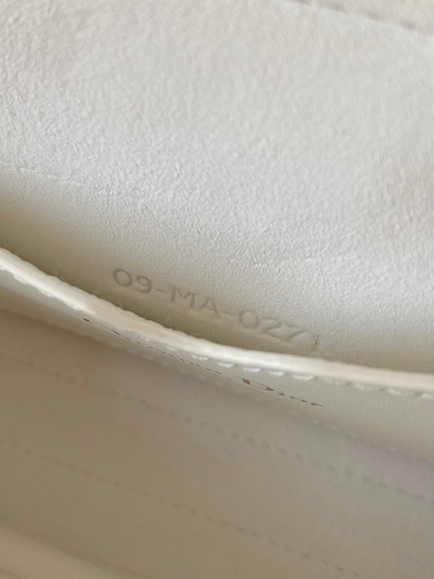 Dior Bobby East-West Bag In White Box Calfskin